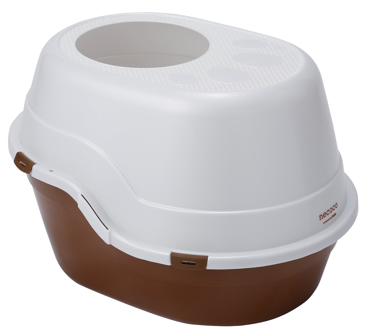 Amazon | ペティオ (Petio) 猫用トイレ本体 necoco 上から入る猫トイレ