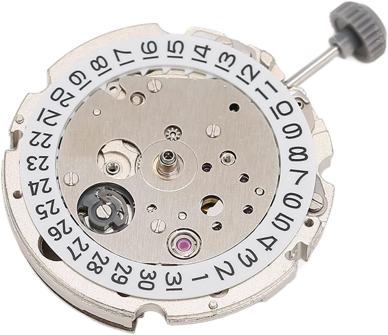 Movimiento Automático 8200 con Fecha, Tija y Anillo para Reloj