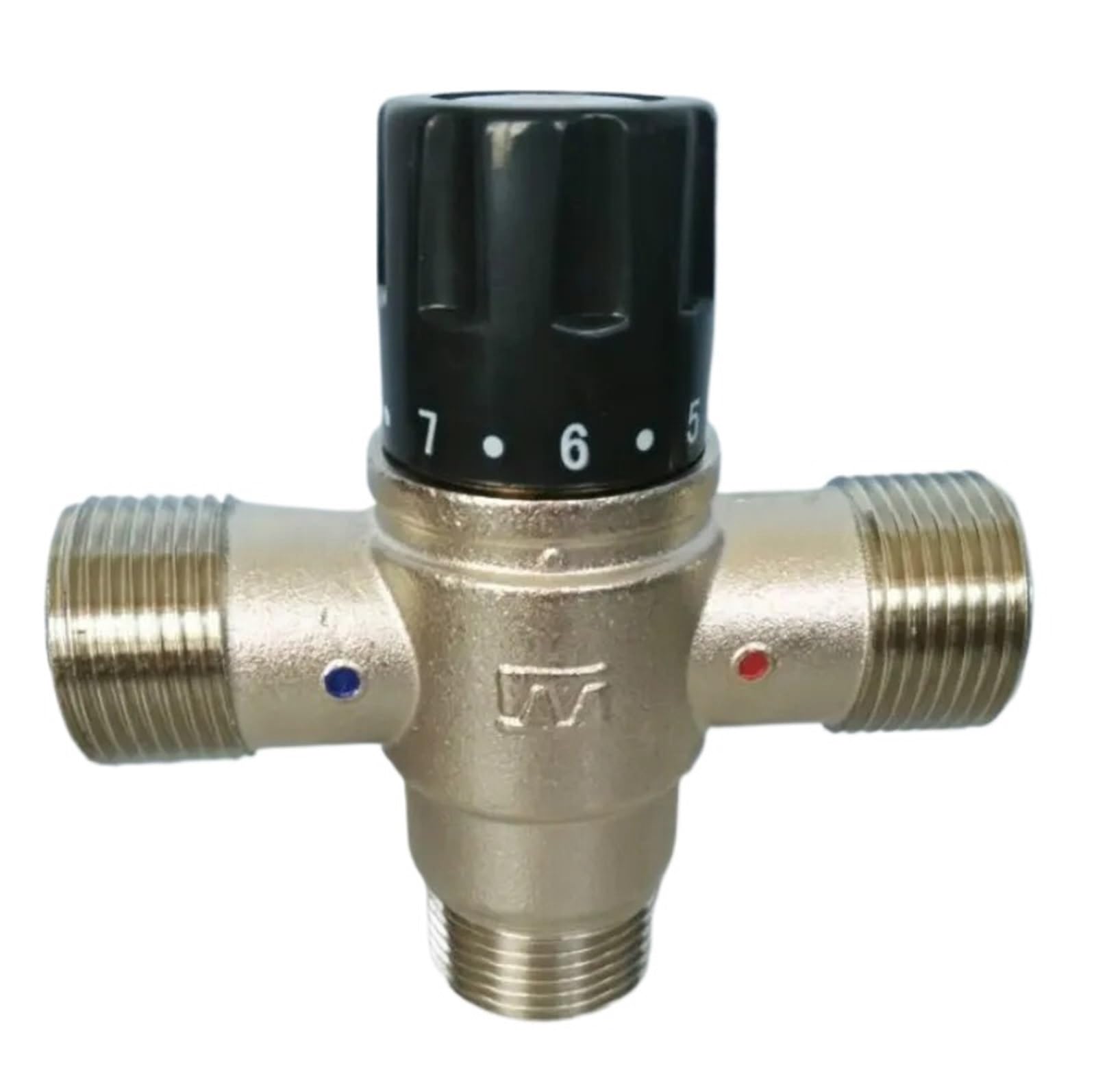 Mitigeur thermostatique DN25 en laiton 1 pouce pour chauffage solaire