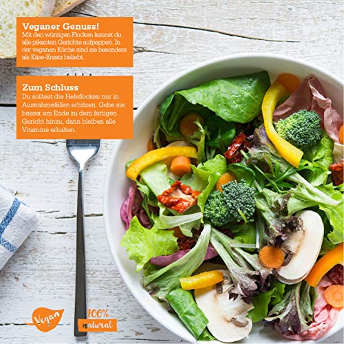 Hefeflocken, edel Hefeflocken Nährhefe vegan und glutenfrei, Qualität aus Österreich (1 kg)