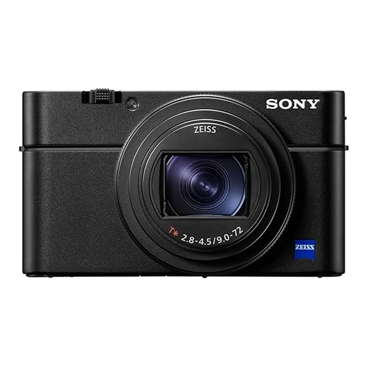 Sony RX100 VII Premium Compact Camera with 1.0-type stacked CMOS sensor (DSCRX100M7)