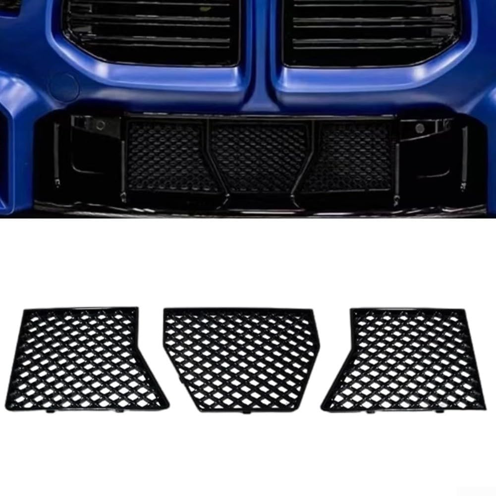3 Stück Auto-Frontstoßstangengitter-Schutzgitter, ABS-Gitter für BMW G87 M2, 2023–2025