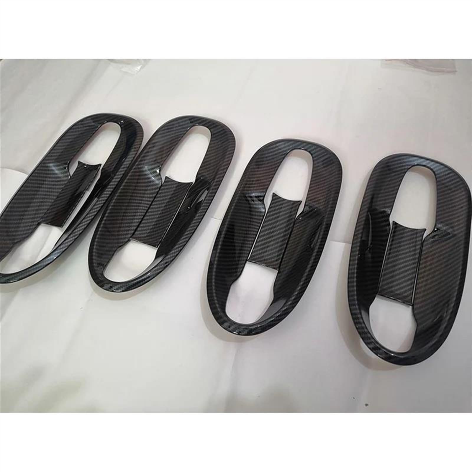 KJHOPY Car External Side Door Handle Bowl Catch Cover Protection Trim for Benz for Vito V Class V260 W447 2014-2020 V250d Exterior Door Handle