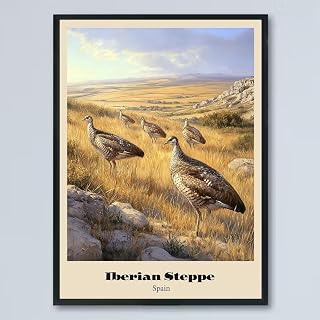 Spain Map Retro Style Travel Poster, Vintage Rustic Poster Print, Home Office Wall Decoration, Country Poster Canvas, Gift for Men, Women, Travel Lover-Travel City aAqMxp
