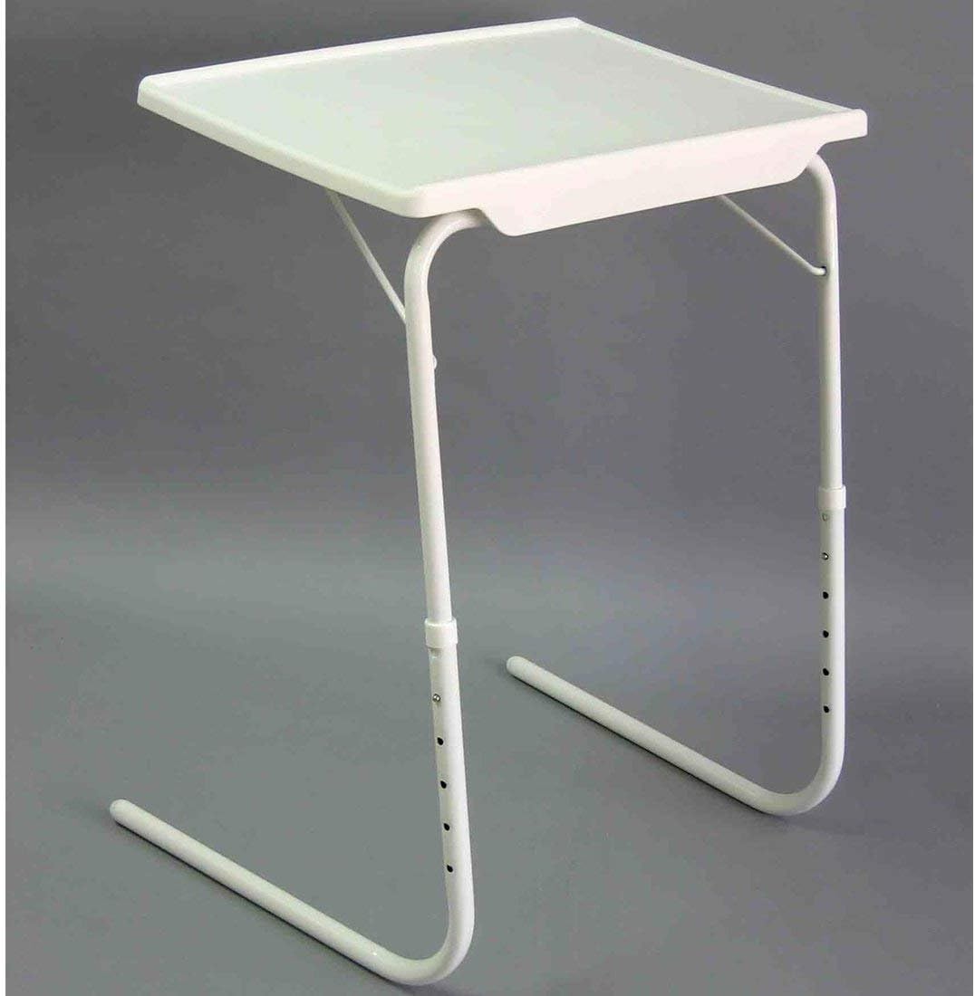 Foldable and Adjustable Multi Purpose Utility Table Mate for Laptop, Dinner, Study