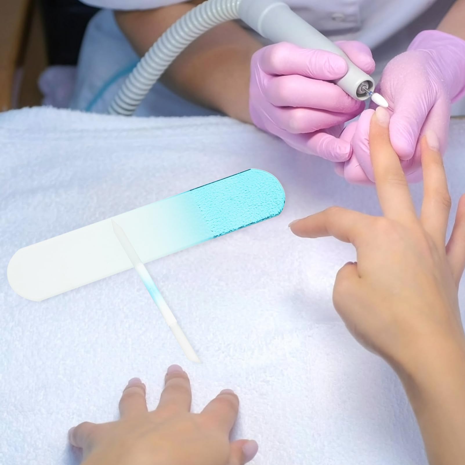 Healvian 6stücke Glasnagelfeilen Zylindrische Nagelfeilen Für Dicke Nägel Sanftes Feilen Für Natürliche Nägel Für Männer Und Frauen Perfektes Nagelpflege Zuhause Salon