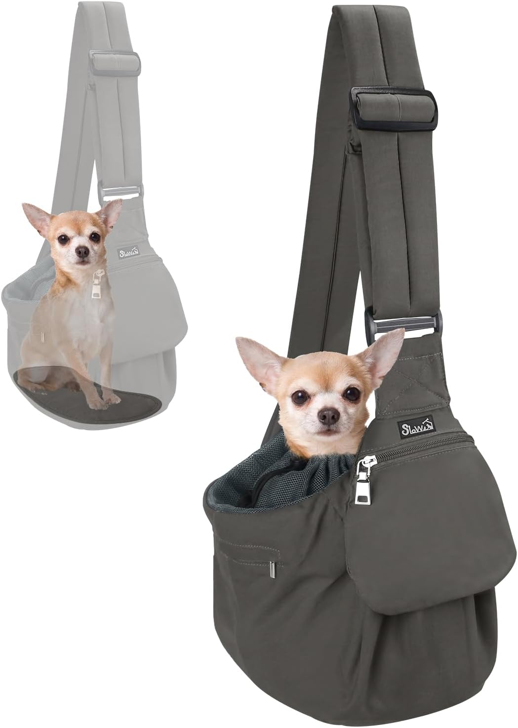 Slowton Dog And Cat Luggage SlowTon Dog Carrier Sling Thick