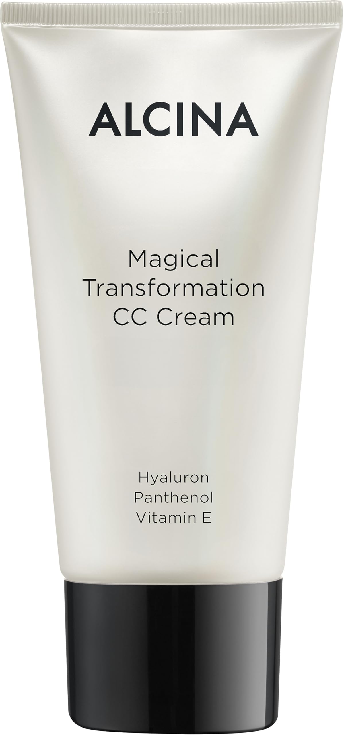 ALCINA Magical Transformation CC Cream - 1 x 50 ml - Mikroverkapselte Farbpigmente - Sofort-Effekt - Optisch geglättete Hautstruktur - Hauchzarte Deckkraft - Natürliches Finish - Mit Hyaluronsäure
