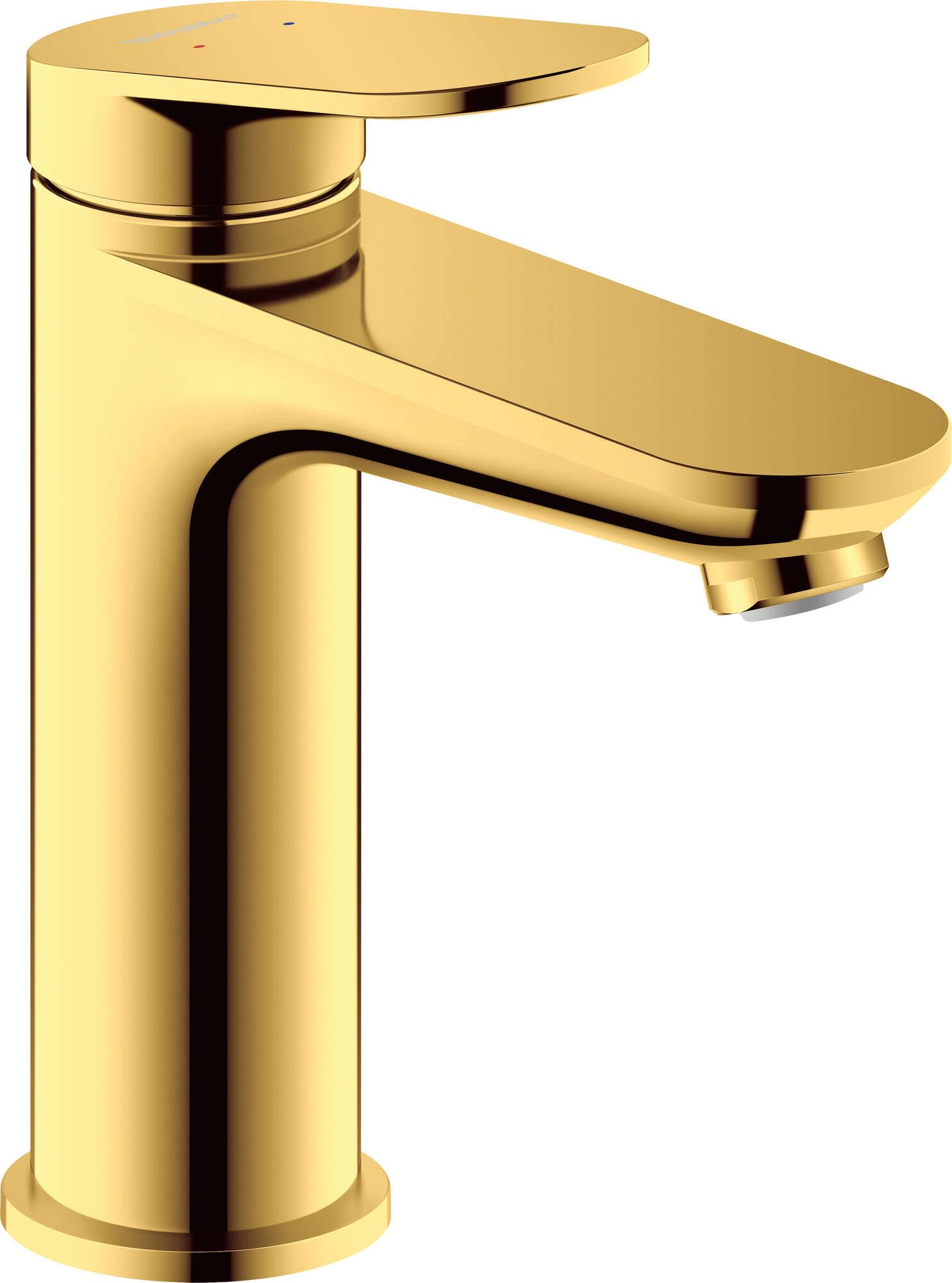 Duravit WA1020002034 Wave bateria umywalkowa, złota polerowana