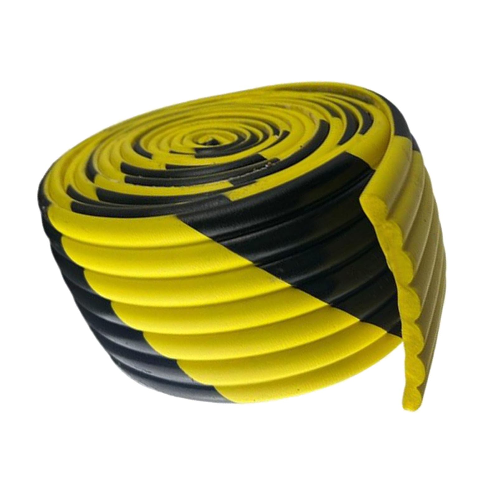 Paraspigoli Muro, Giallo Nero NBR Para Spigoli, Autoadesivo 20 cm di Larghezza Paraspigoli per Garage per Rack, Mobili, Parcheggio