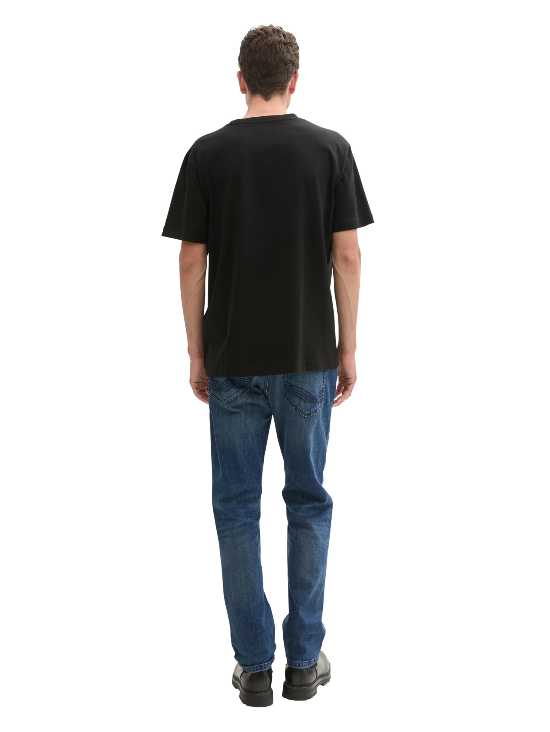 TOM TAILOR Herren Marvin Straight Jeans,10281 - mid Stone wash Denim, 31/34 – Ansicht 2