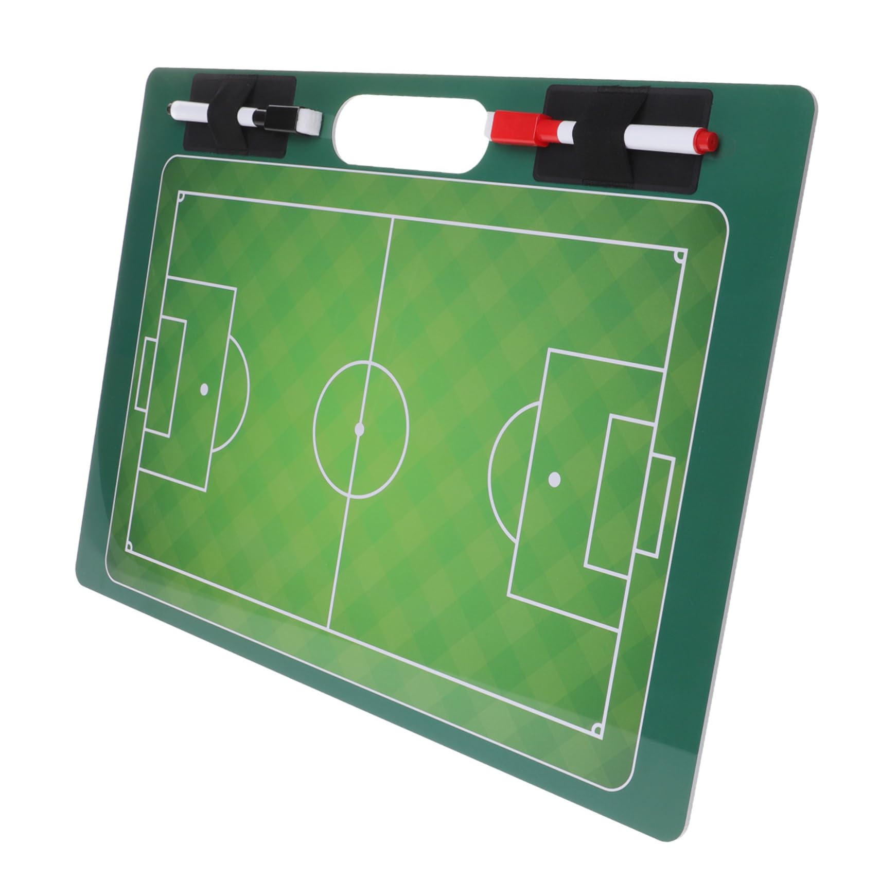Tablero de Entrenamiento de Fútbol Portátil Compacto de Pvc Verde