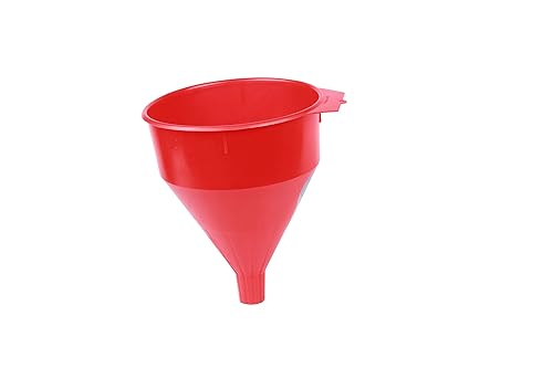 Miniatura 6 de WirthCo 32002 Funnel King - Embudo de seguridad rojo con embudo de pantallafiltro para aceite, combustible, gas y automoción de gran capacidad de 2