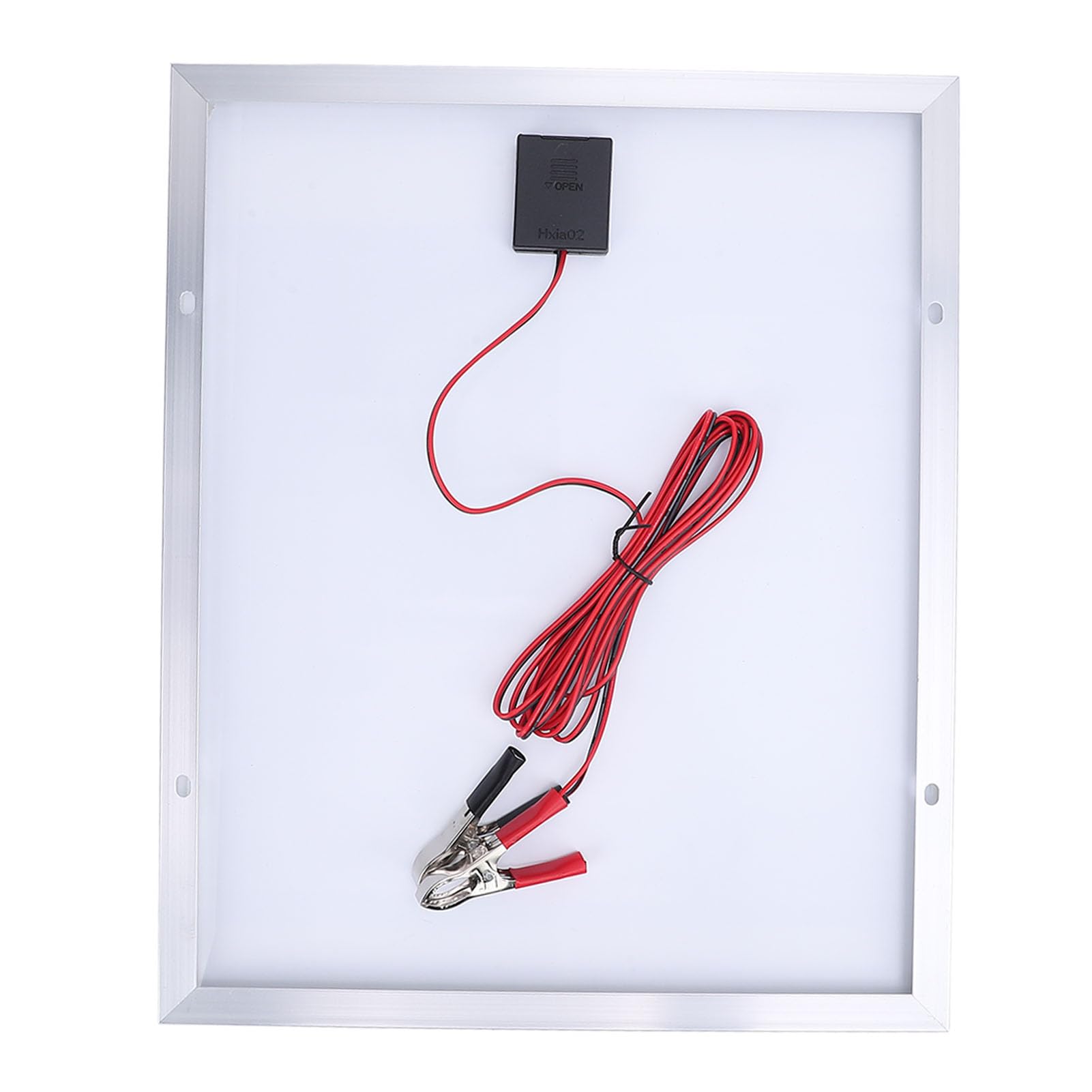 SIXRUN Pannello Solare 20W Monocristallino con Controller 60A, Kit per