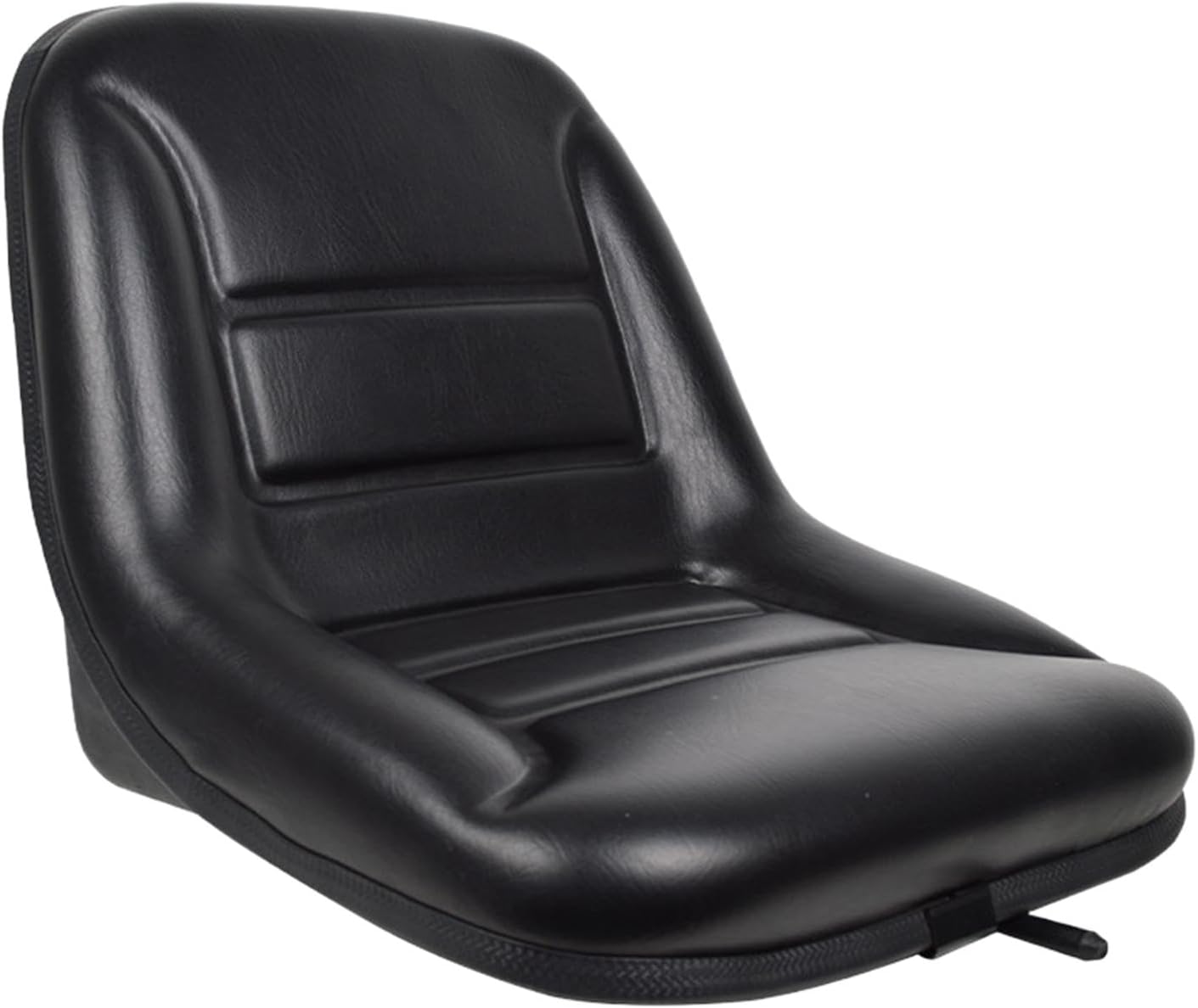 フォークリフトシートクッション マイクロスイッチスライド付き PUレザー交換用トラクターシート ドーザー テレハンドラー トラクター