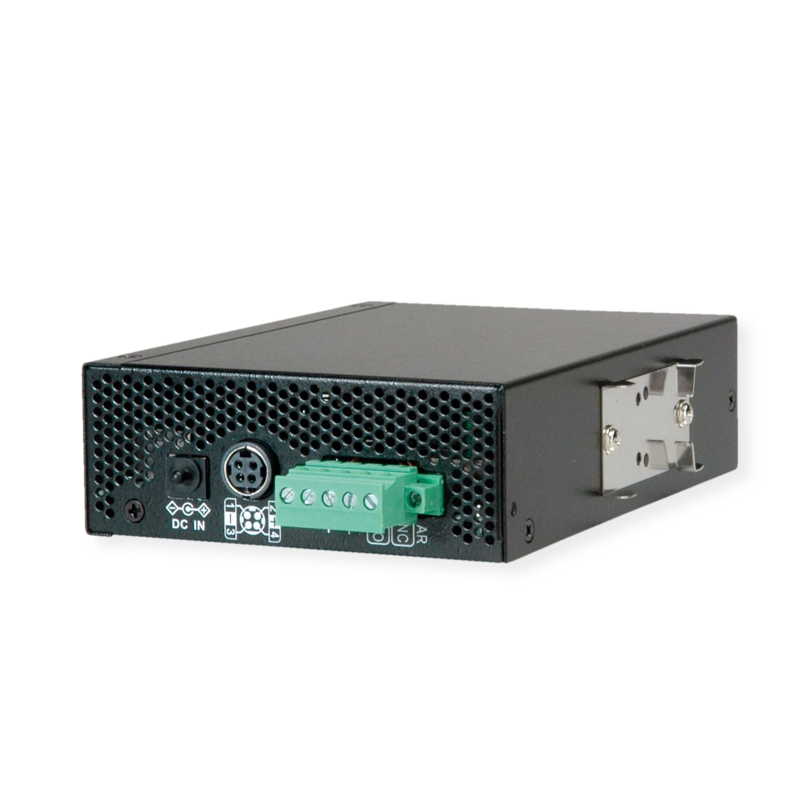 ROLINE Convertisseur Industriel Gigabit Ethernet - Fibre Dual Speed 100/1000, avec Fonction PoE