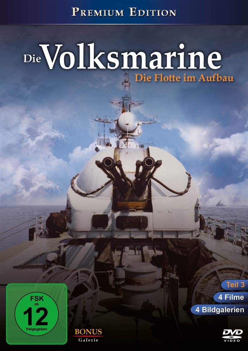 Die Volksmarine Teil 3 DVD edición documental original con metraje histórico preservado