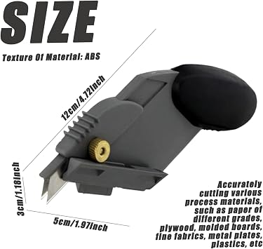 Mat Board Cutter Tool, 45 Degree Angle Foam Board Cutter, Angle Bevel Mat for Picture Frames, Art & Blades, for Framing Device
