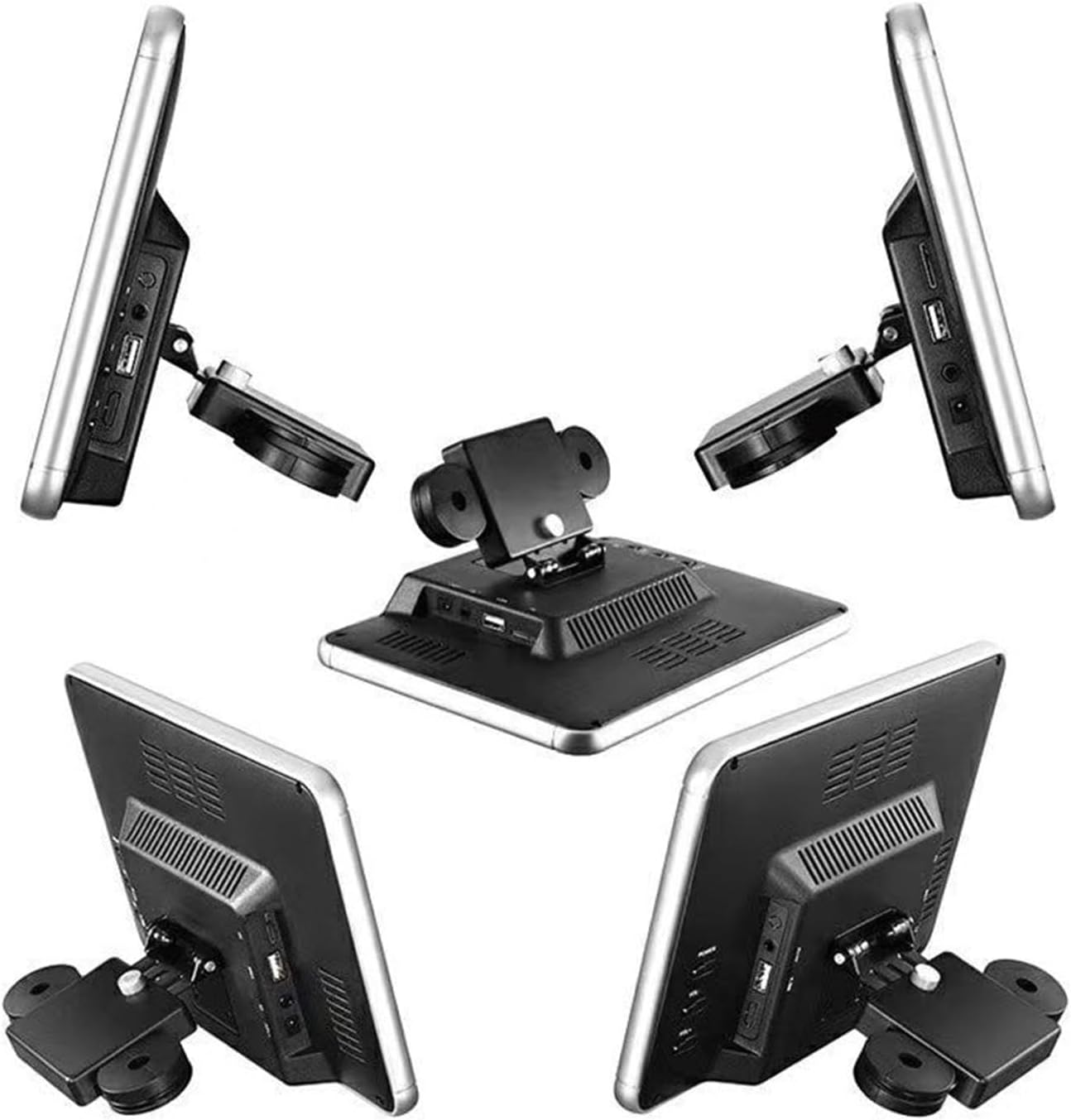 10 .1inch Ultra-Thin Car Headrest Monitor MP5 Back Seat Multimedia Player HD 1024 * 600 Touch Screen AV Out (10.1inch) (10.1inch)