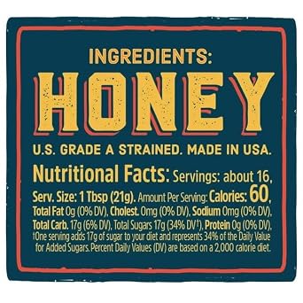 Local Hive Oregon Raw & Unfiltered Honey, 100% US Honey, 32 oz