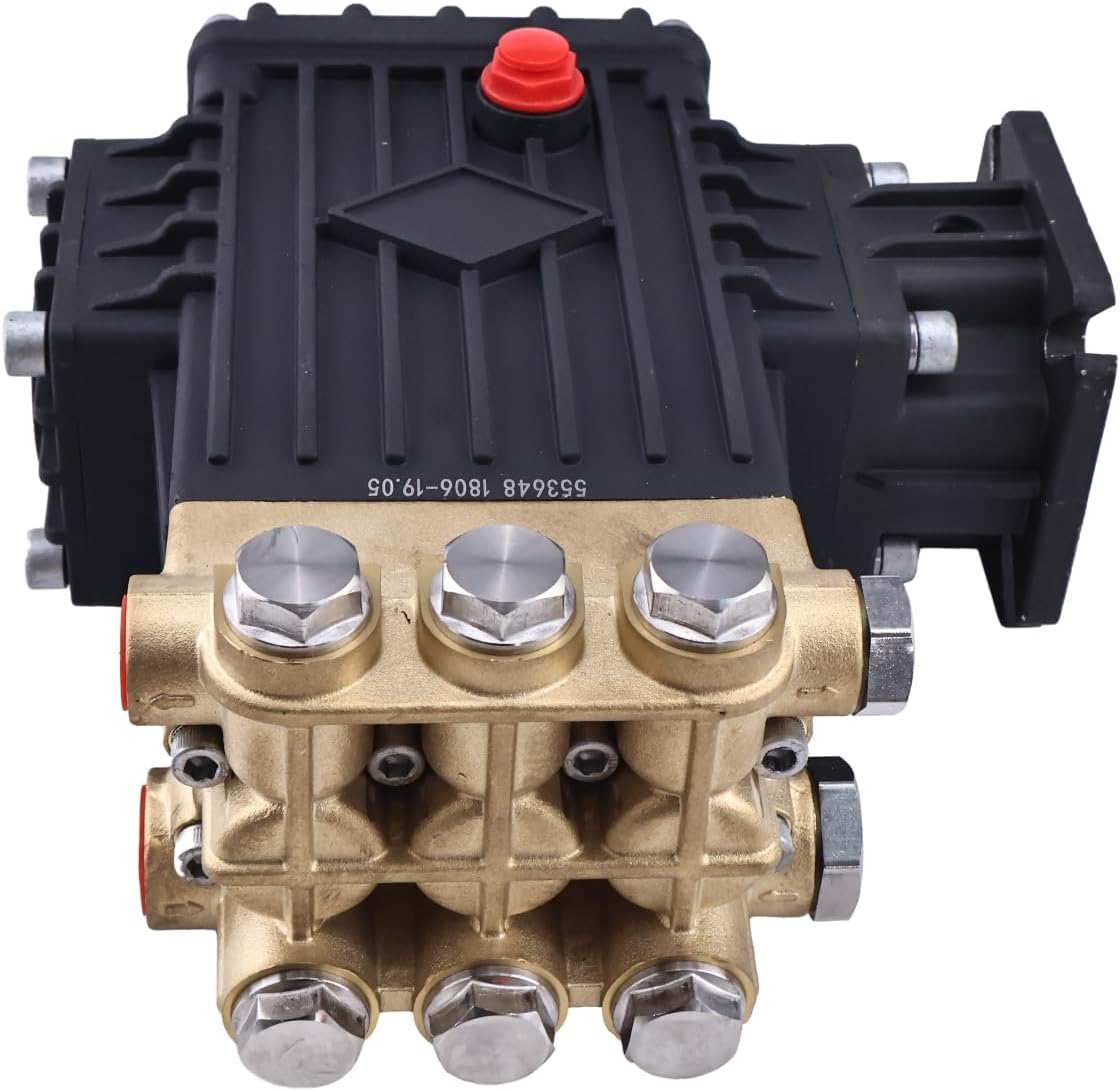 3/4" Shaft Pressure Washer Pump RCV3G27, 2700 PSI, 3.0 GPM, RCV 3400RPM