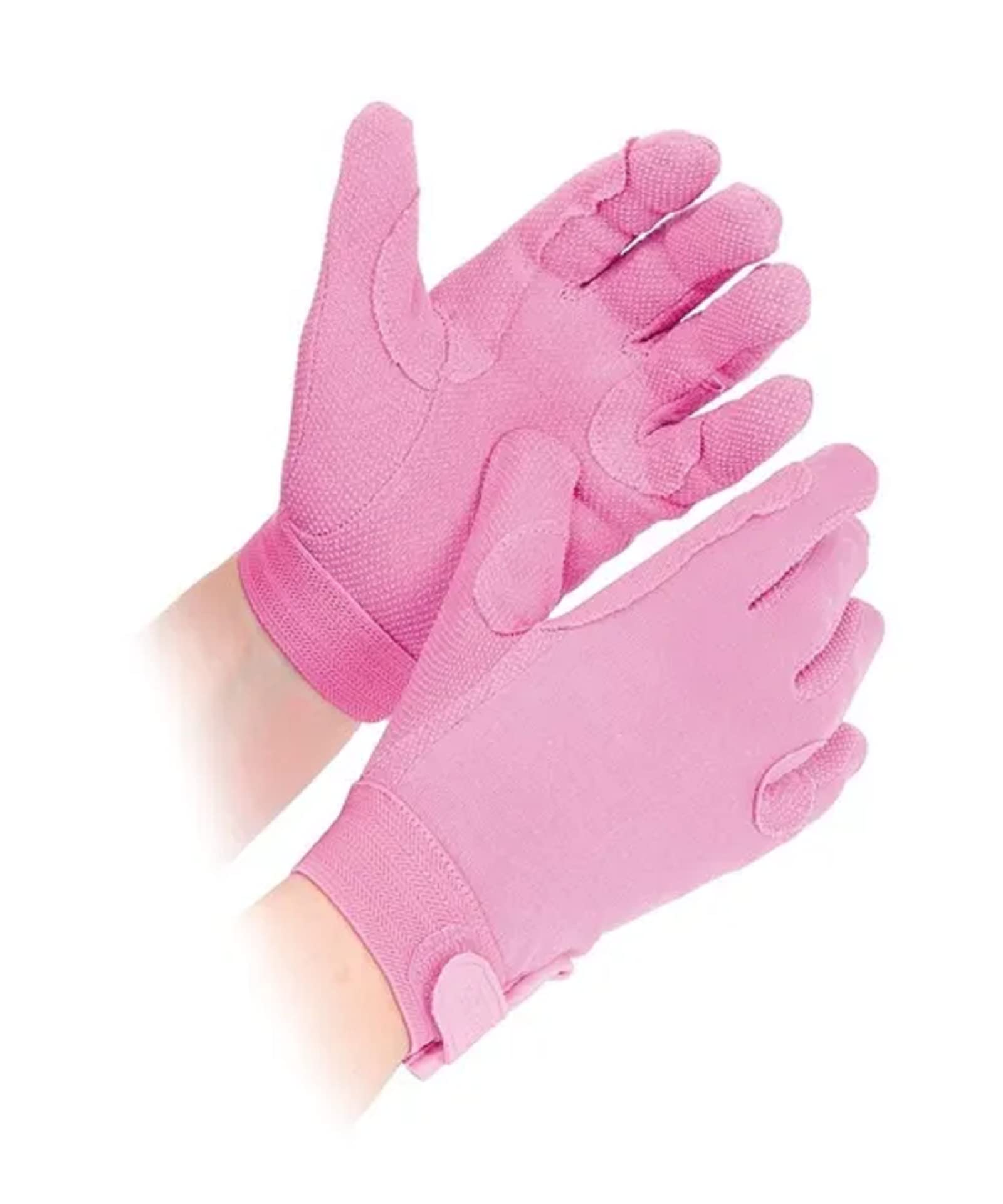Childs Newbury Riding Gloves - Small - Pink — image 1