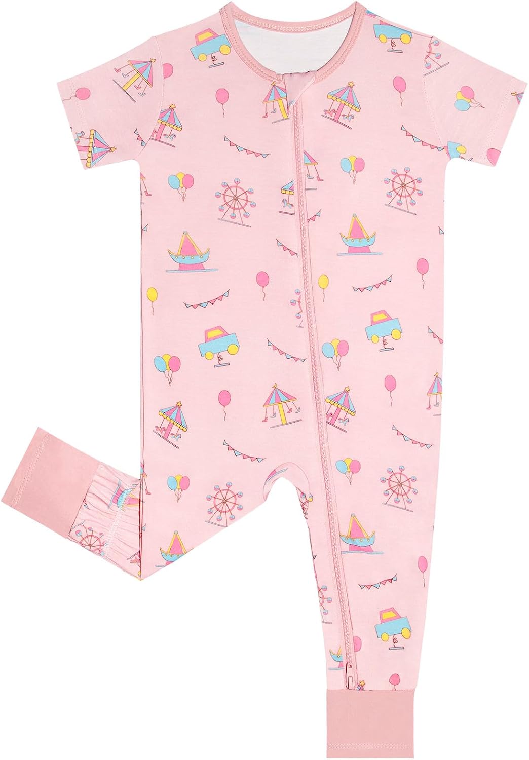 GUISBY Baby Rayon of Bamboo Pajamas Set | Breathable Comfort Sleepwear, Lightweight Skin Friendly Pajamas, Durable Kids Loungewear, All Season Wear