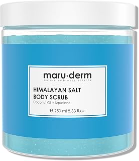 Maruderm Exfoliante Corporal con Sal del Himalaya – Exfoliante Natural, Purificador & Revitalizante | Cuidado Corporal para una Piel Lisa, Suave & Radiante, 250 ML