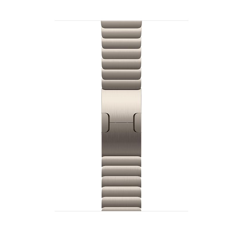 Apple Watch Band - Bracciale a maglie - 46 mm - Naturale - Misura unica (adatta alla maggior parte dei polsi)