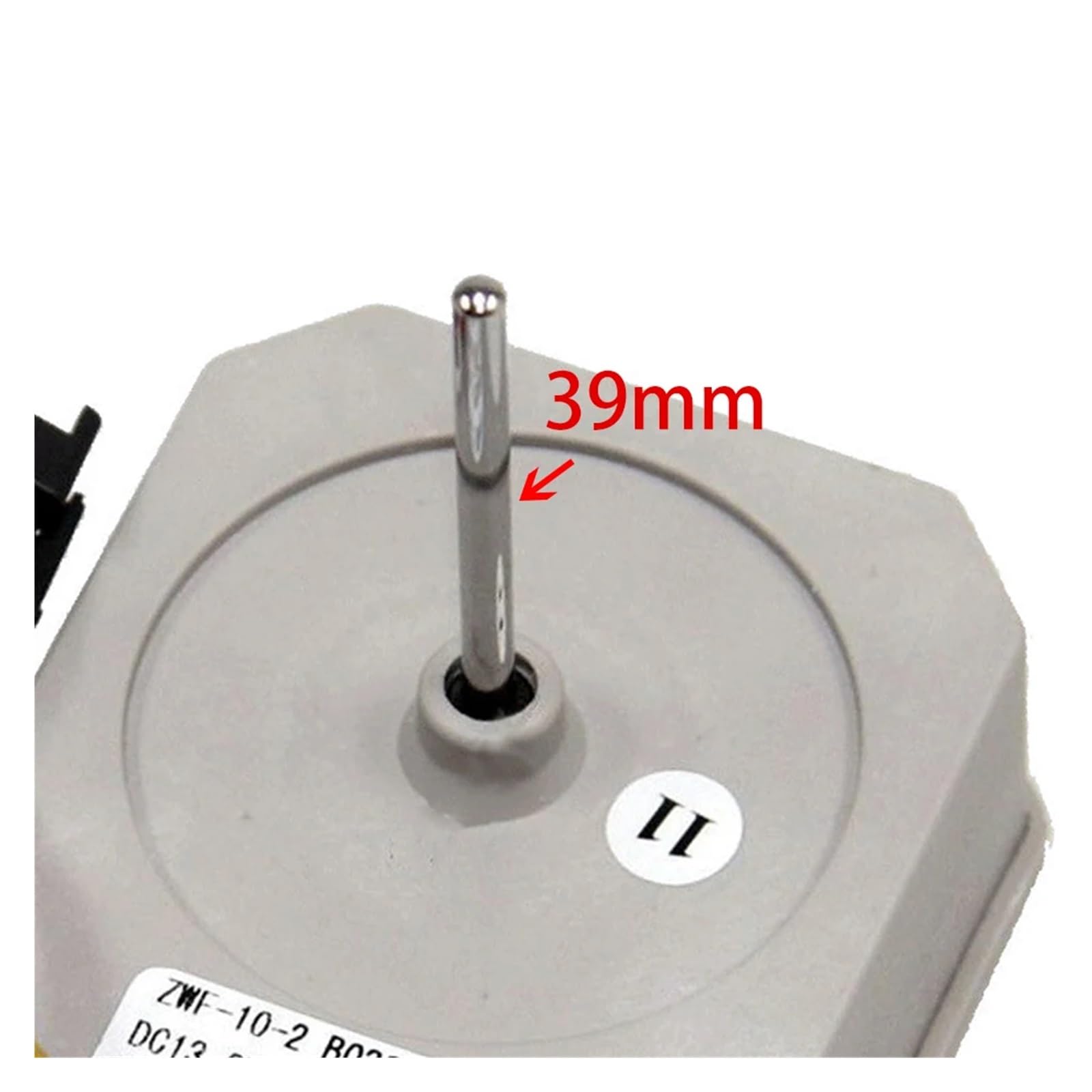 Motor De Ventilador De Refrigerador De Doble Puerta DC13.2V 2W 2600RPM ZWF-10-2 B03081032, Compatible Con Meiling Y Otros Ventiladores De Refrigeración