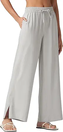 Willit Women's Wide Leg Pants Swim Beach Pants UPF 50+ Lightweight Travel Quick Dry Sun Protective 29" 31"
