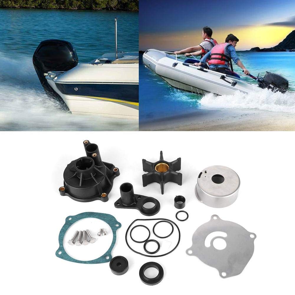 Qiilu Kit di riparazione della girante della pompa dell'acqua, 5001594 Kit di ricostruzione della girante della pompa dell'acqua adatto per Evinrude 90 CV 115 CV 120 CV