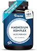 Magnesium Complex High Dose 180 Capsules - 400 mg Elementary Magnesium per Daily Dose 5 High-Quality Forms - Magnesium Citrate Bisglycinate Oxide - with Vitamin B6 Vegan Vitavea