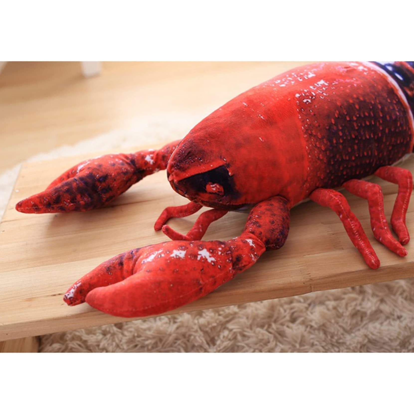 Amazon.co.jp: ロブスター ぬいぐるみ リアル 蝦 120cm おもちゃ