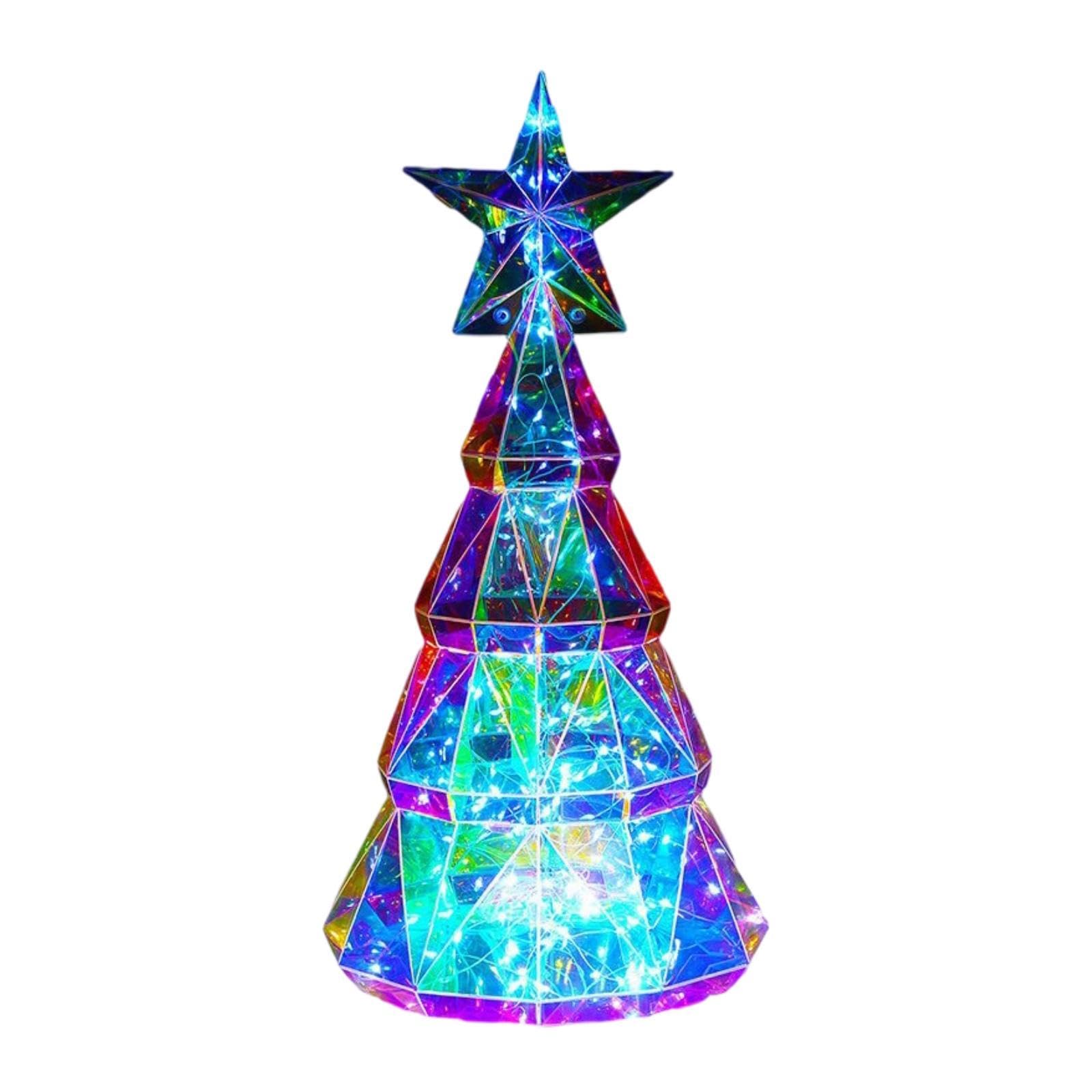 Sapin de Noël à LED pour célébrer une pendaison de crémaillère chaleureuse