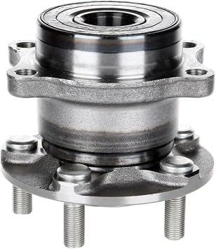 Wheel Hub And Bearing Assembly Front Rear Side Polished Protected Steel With ABS Sensor 5 Lugs Compatible with Toyota 86 17|Subaru BRZ 13-16|Scion FR-S 13-16|Subaru Legacy/Outback 10-14