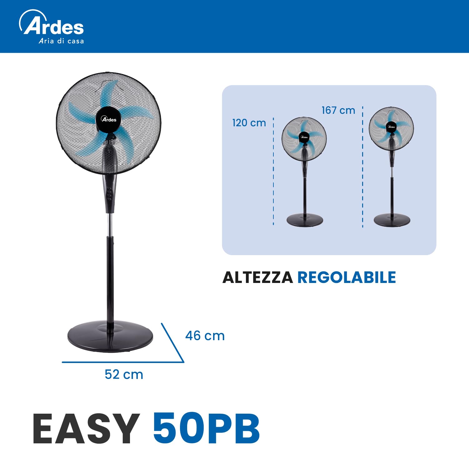 5EA50PB ventilatore a piantana