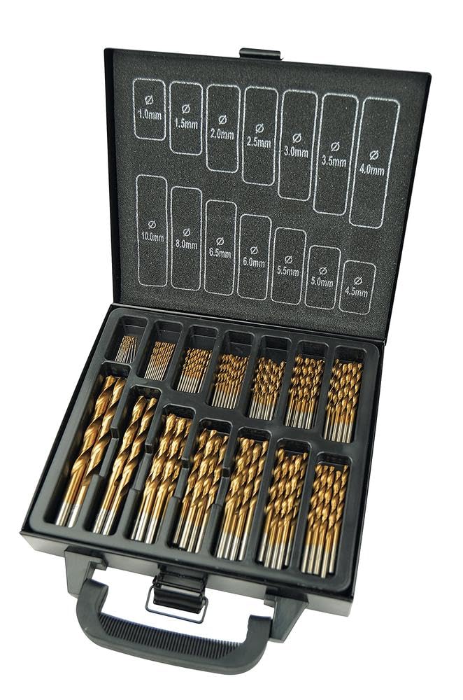 Brüder Mannesmann M54399 - Juego de brocas en espiral HSS (99 piezas)