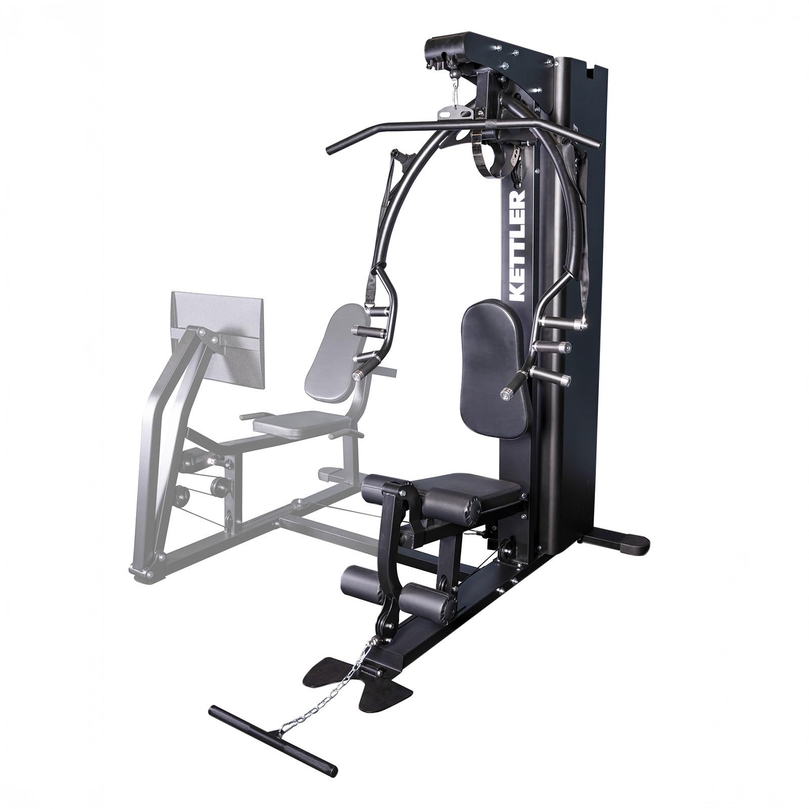 Kettler Kraftstation Kinetic F5, Multifunktions-Kraftstation, 90 kg Gewichtsblock, 177x93x211 cm, Max. 130 kg