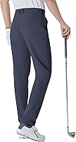 Vista 12 de Pantalones de golf altos para hombre, de 32/34, 36/38 pulgadas, elásticos, ligeros, de secado rápido, casuales con bolsillos