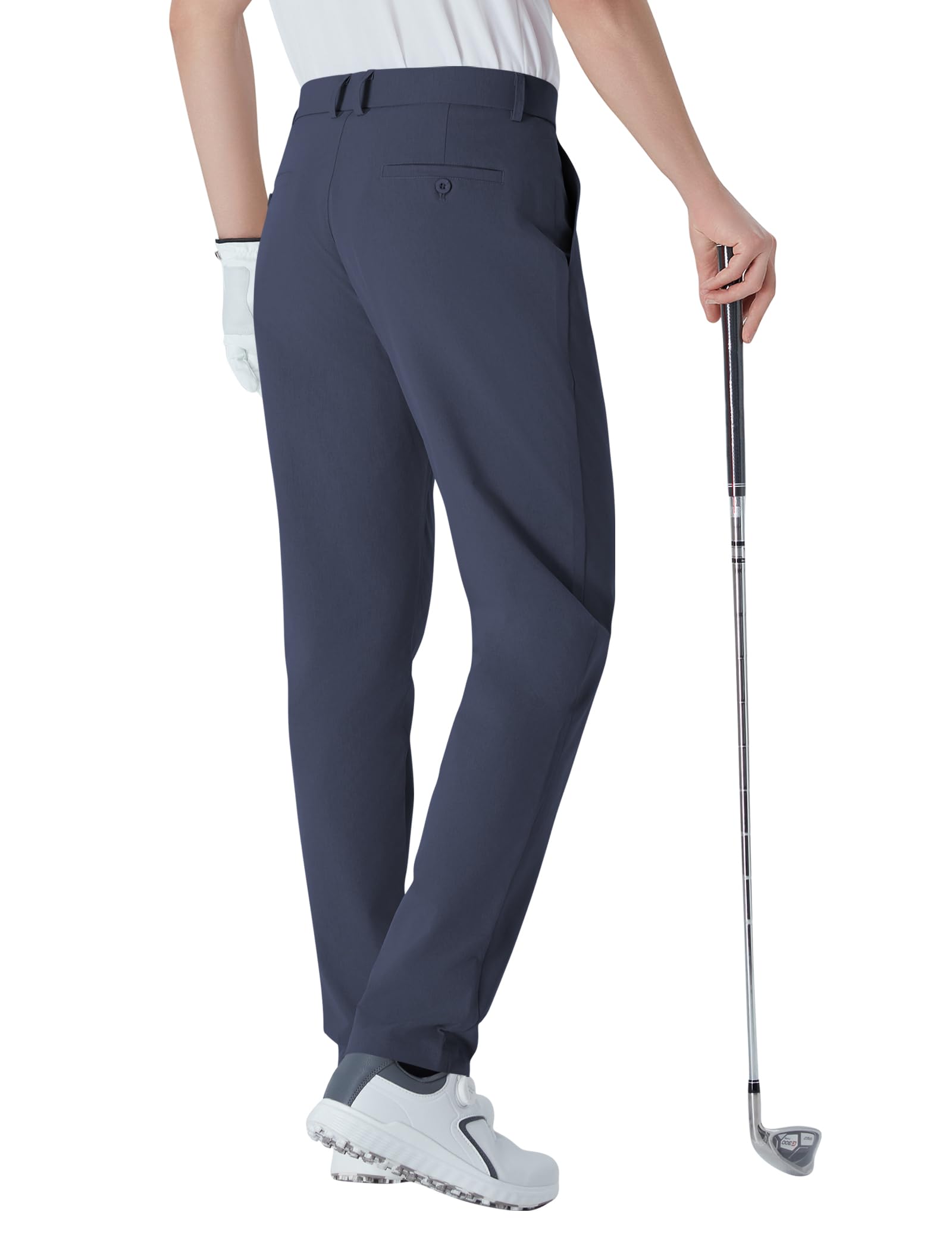 Mens Tall Golf Pants 32 34 36 38 Stretch Work Dress Pants Lightweight Quick Dry Casual Trousers with