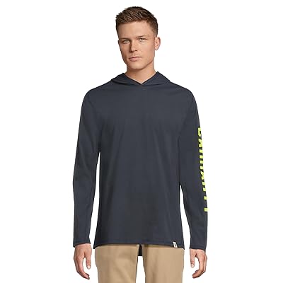 Carhartt Force Relaxed Fit Midweight Long Sleeve Logo Graphic Hooded T Shirt Men