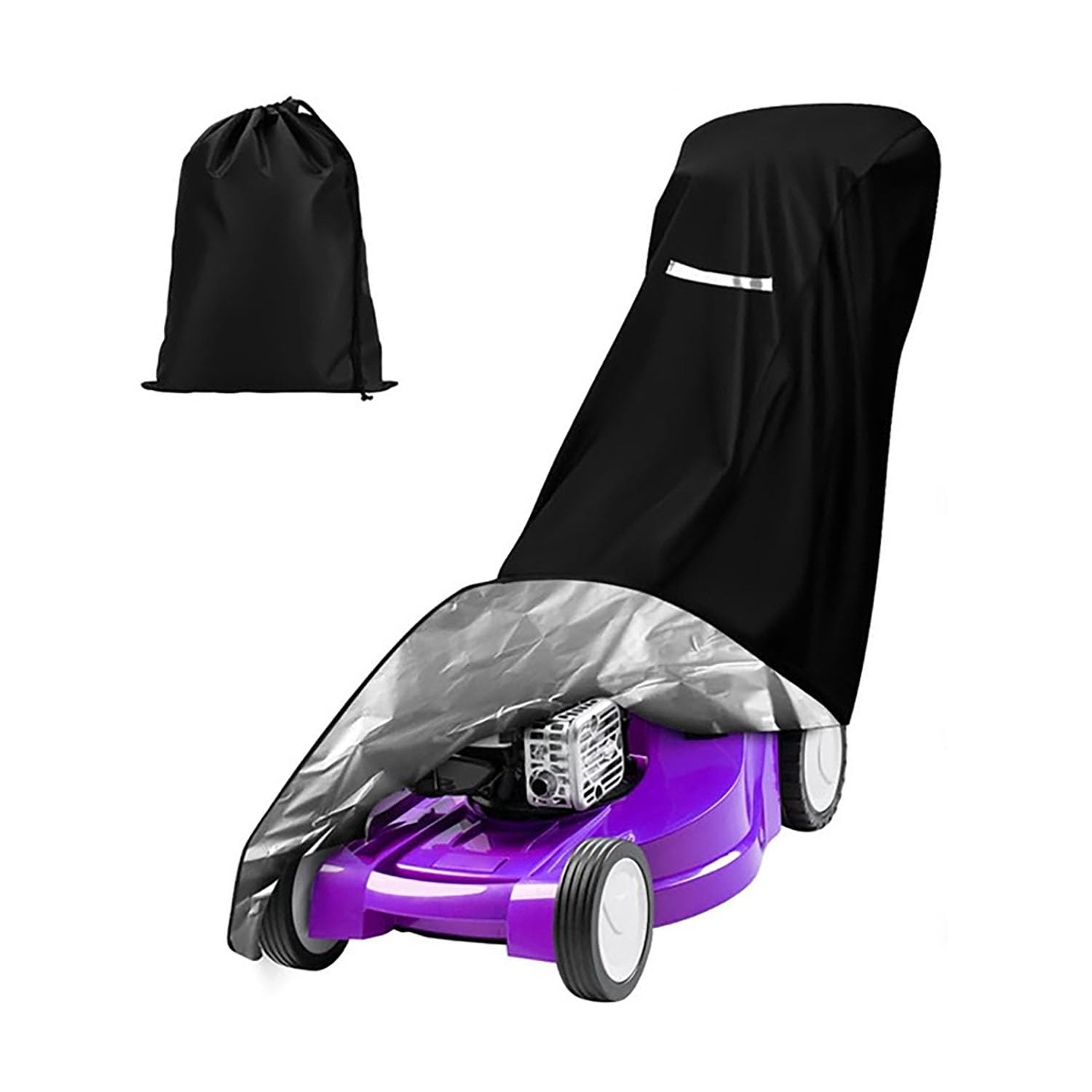 BPQYSBLD Waterproof Lawn Mower Cover Push Mowers for Mountfield SP41 2017-2026 Garden Mower Cover UV Resistant Dustproof Windproof Outdoor Protection