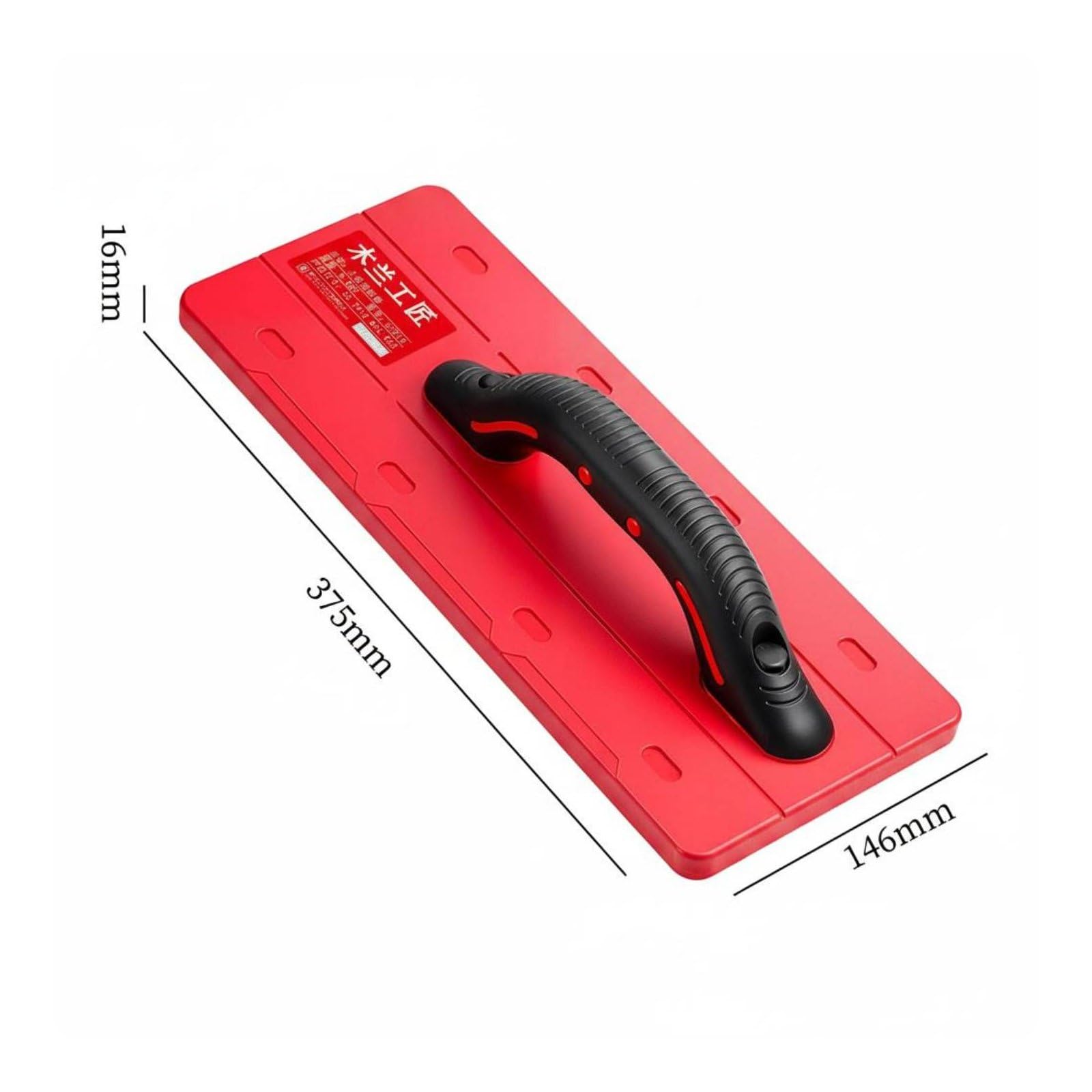 Battipiastrelle Manuale Ampia Superficie di Contatto Frattazzo Battente Piastrelle Resistente All'usura Tampone Posa Piastrelle per Muratori, Cantiere