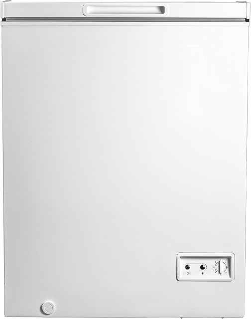 Danby DCF050A5WDB 5.0 cu. ft. Square Model Chest Freezer DOE Garage Ready: Freezer can perform in temperatures from 0°F to 110°F (-17°C to 43°C).
