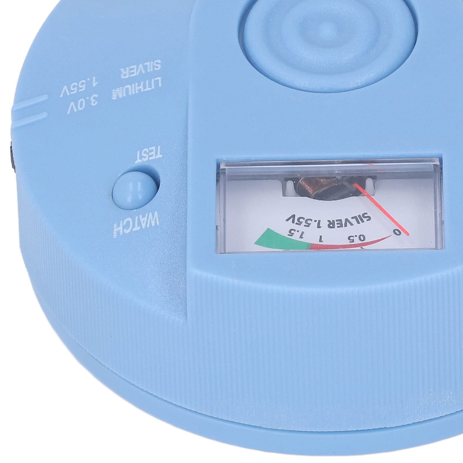 EMUKOEP Probador de Movimiento de Reloj, Herramienta de Reparación de Detección de Reloj Circular, Analizador de Energía de Batería de Botón