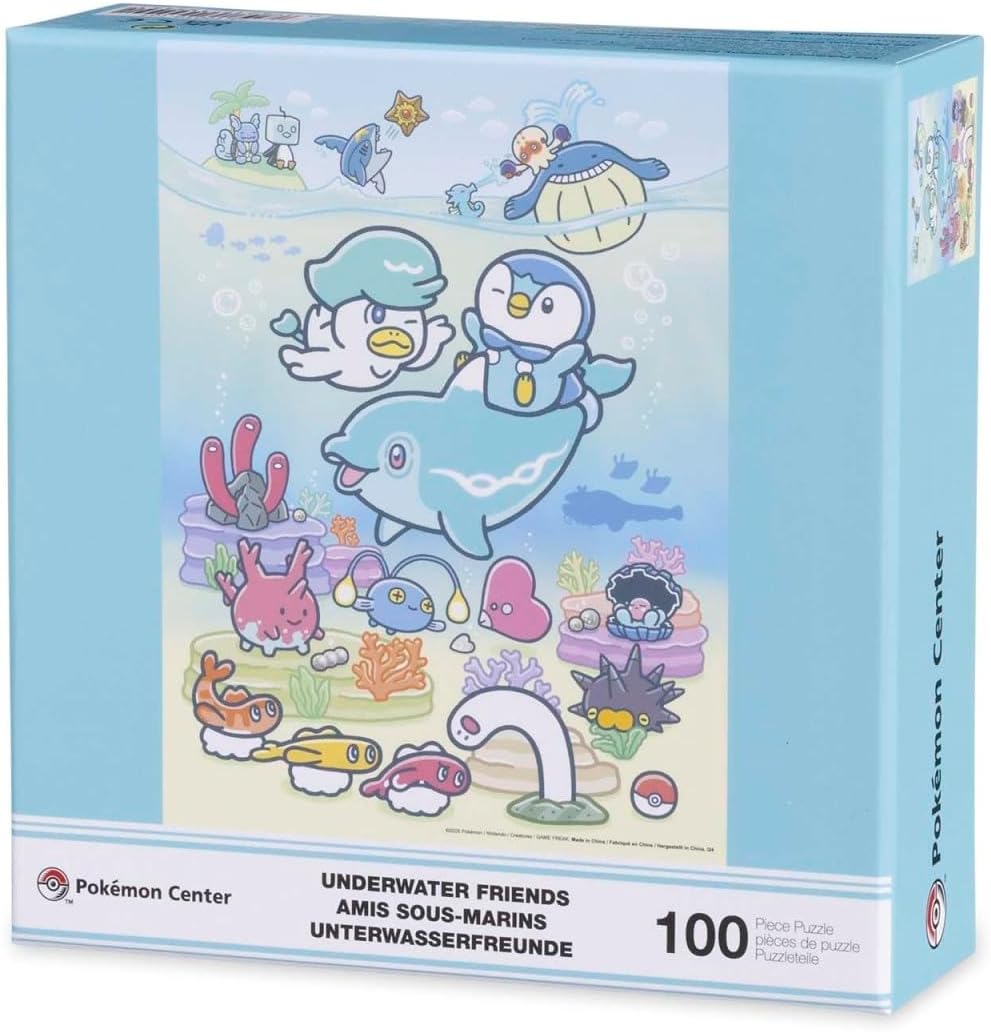 Pokémon Center: Underwater Friends Puzzle (100 Pieces)