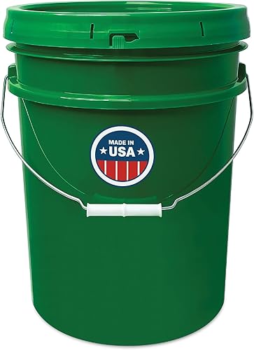 Vista 14 de ePackageSupply Cubo de 5 Galones con Tapa Hermética Fabricado en EE. UU. Grado Alimenticio Plástico Premium HPDE Resistente Cubo Multiusos