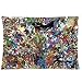 Marvel vs Dc comics Standard Zippered Pillowcase Cover 20"x30" inch (50X76cm)-Two Sides
