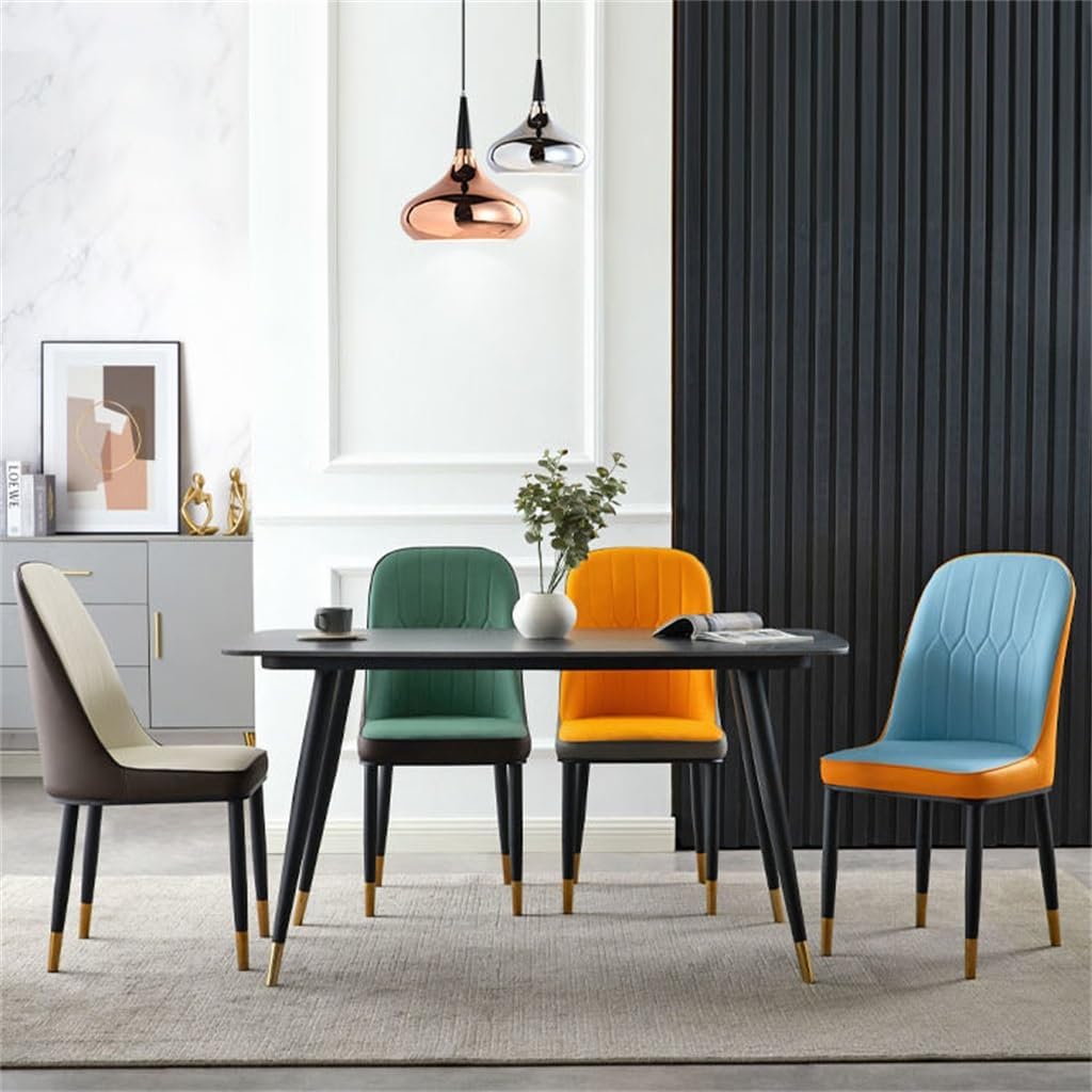 Scandinavian Dining Chair Household Restaurant Backrest Makeup Stool Leisure Table and Chairs Hotel